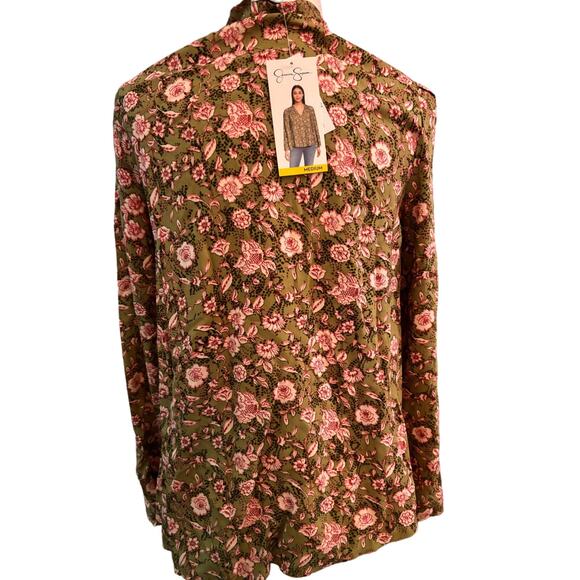 Jessica Simpson Leslie Boho with Botanical Dots Size M, NWT - Picture 3 of 5